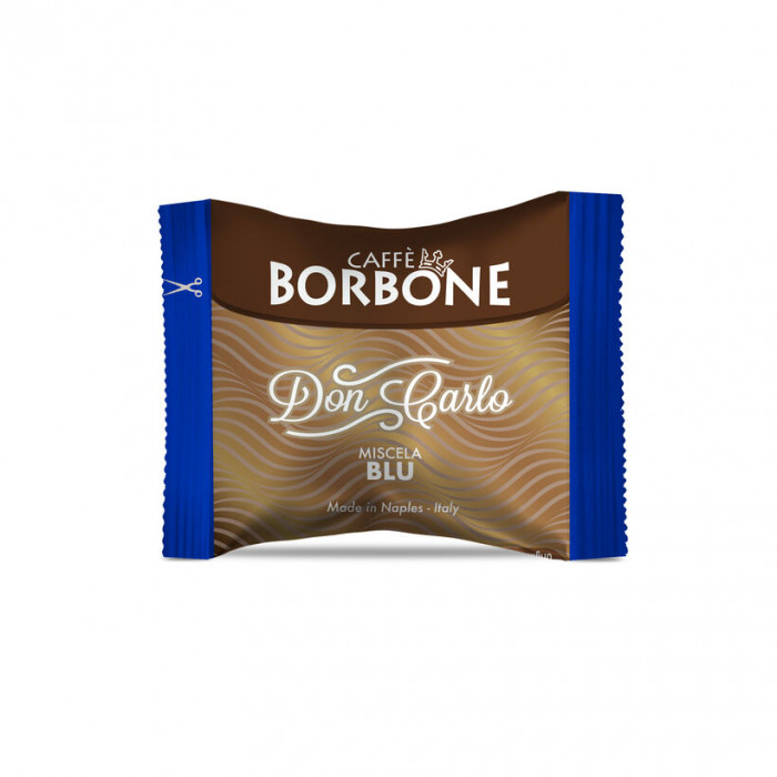 100 Capsule Borbone Compatibili Don Carlo Miscela BLU