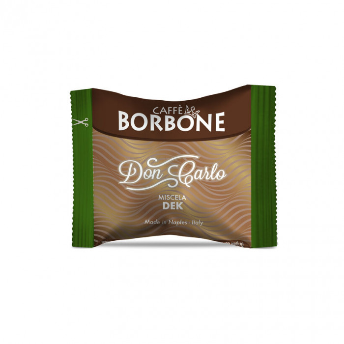 100 Capsule Borbone Compatibili Don Carlo Miscela DEK