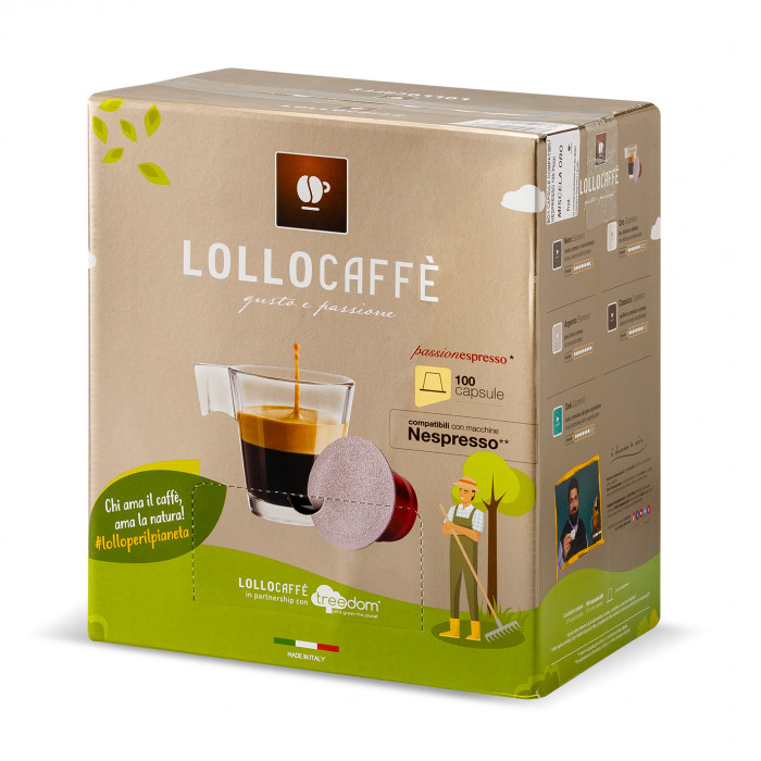 100 Capsule Lollo Nespresso - CLASSICO