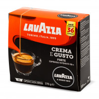 36 capsule Lavazza A Modo Mio Crema e Gusto Forte