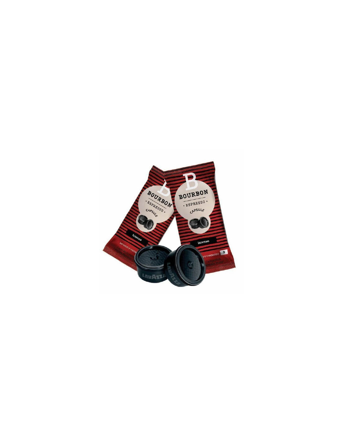 100 Intenso Bourbon Capsule Lavazza Espresso Point