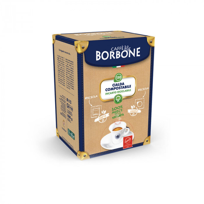 100 Cialde Caffè Borbone Miscela ROSSA